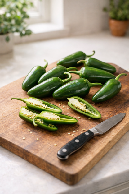 Organic Jalapeño Pepper Seeds | Hot Pepper | Heavy Producer | Great for Salsa, Nachos & Pickling