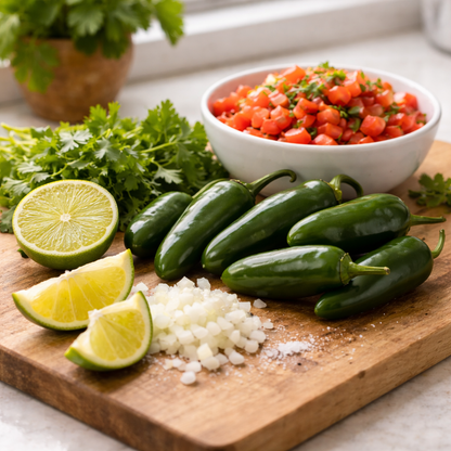 Organic Jalapeño Pepper Seeds | Hot Pepper | Heavy Producer | Great for Salsa, Nachos & Pickling