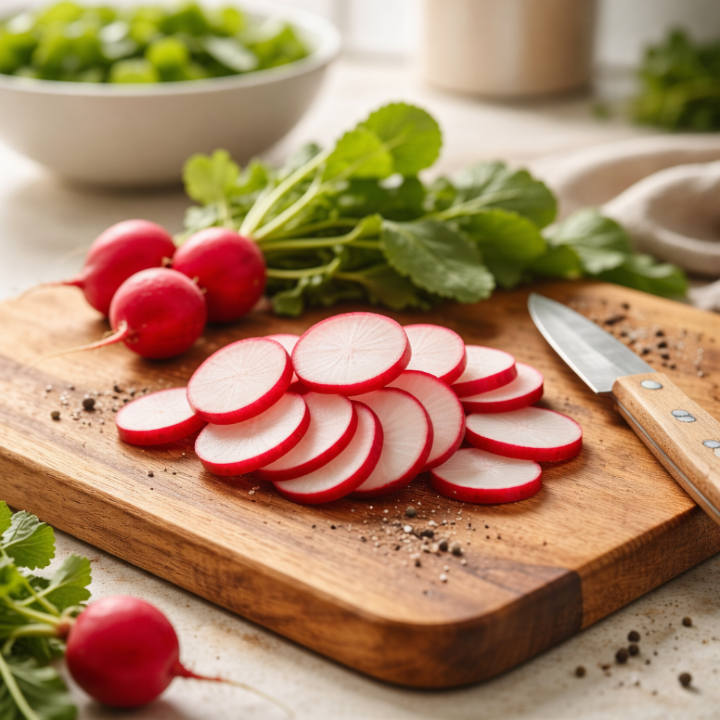 Organic Radish Seeds – Cherry Belle | Fast-Growing Heirloom Red Radish | Crisp & Mild Flavor | Garden & Container Friendly