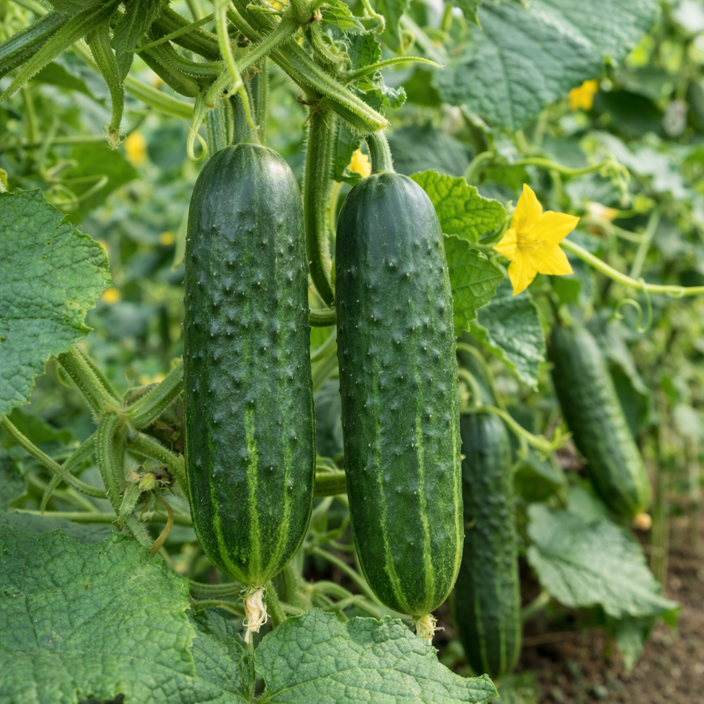 Marketmore 76 Cucumber Seeds | Heirloom Slicing Cucumber | High Yield Garden Vegetable