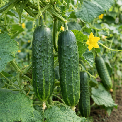 Marketmore 76 Cucumber Seeds | Heirloom Slicing Cucumber | High Yield Garden Vegetable