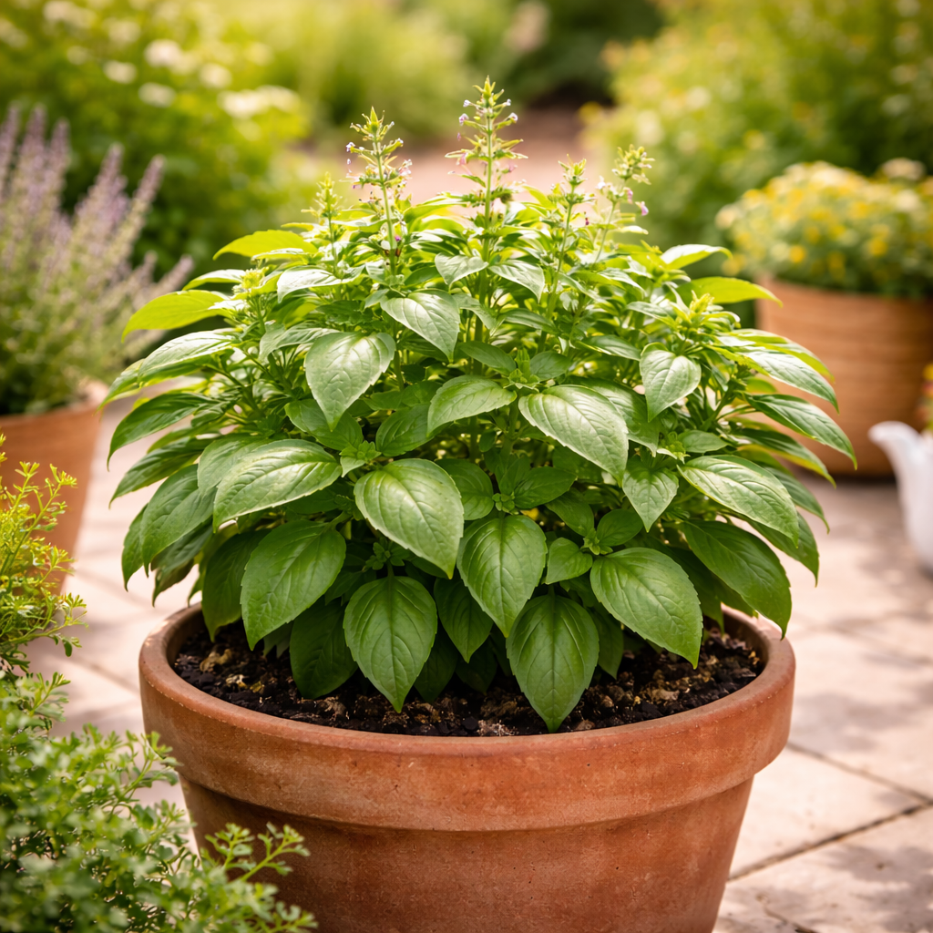 Basil Seeds – Anise | Licorice-Flavor Basil | Heirloom Herb Seeds | Garden & Container Friendly