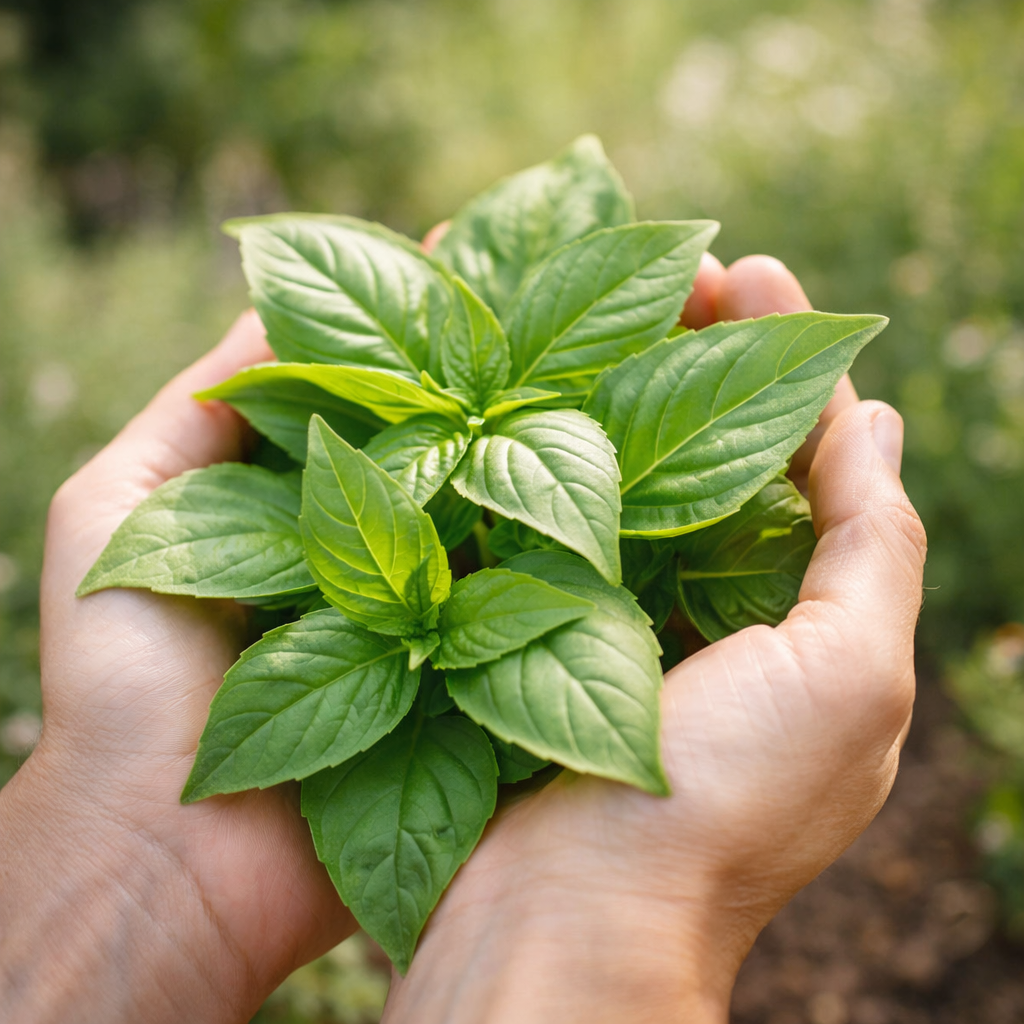 Basil Seeds – Anise | Licorice-Flavor Basil | Heirloom Herb Seeds | Garden & Container Friendly