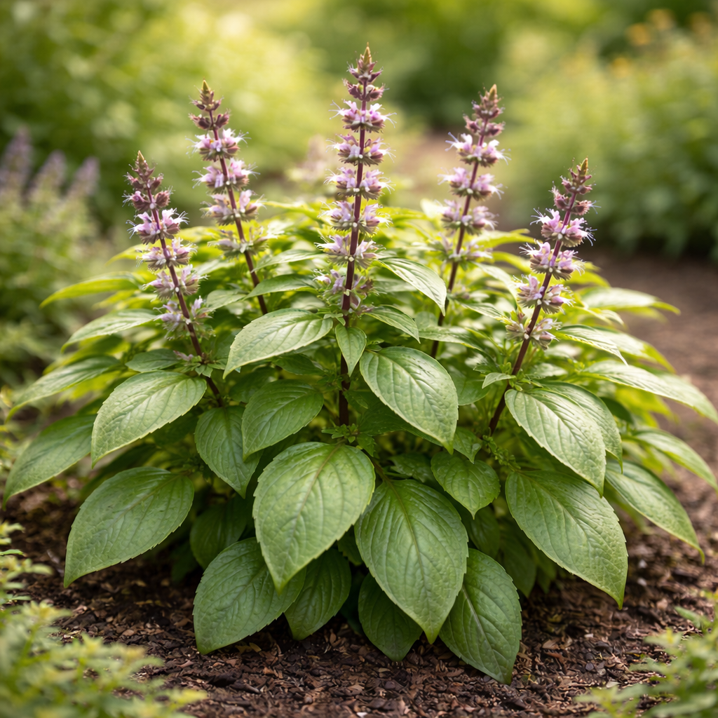 Basil Seeds – Cinnamon | Spicy Sweet Basil | Heirloom Herb Seeds | Garden & Container Friendly