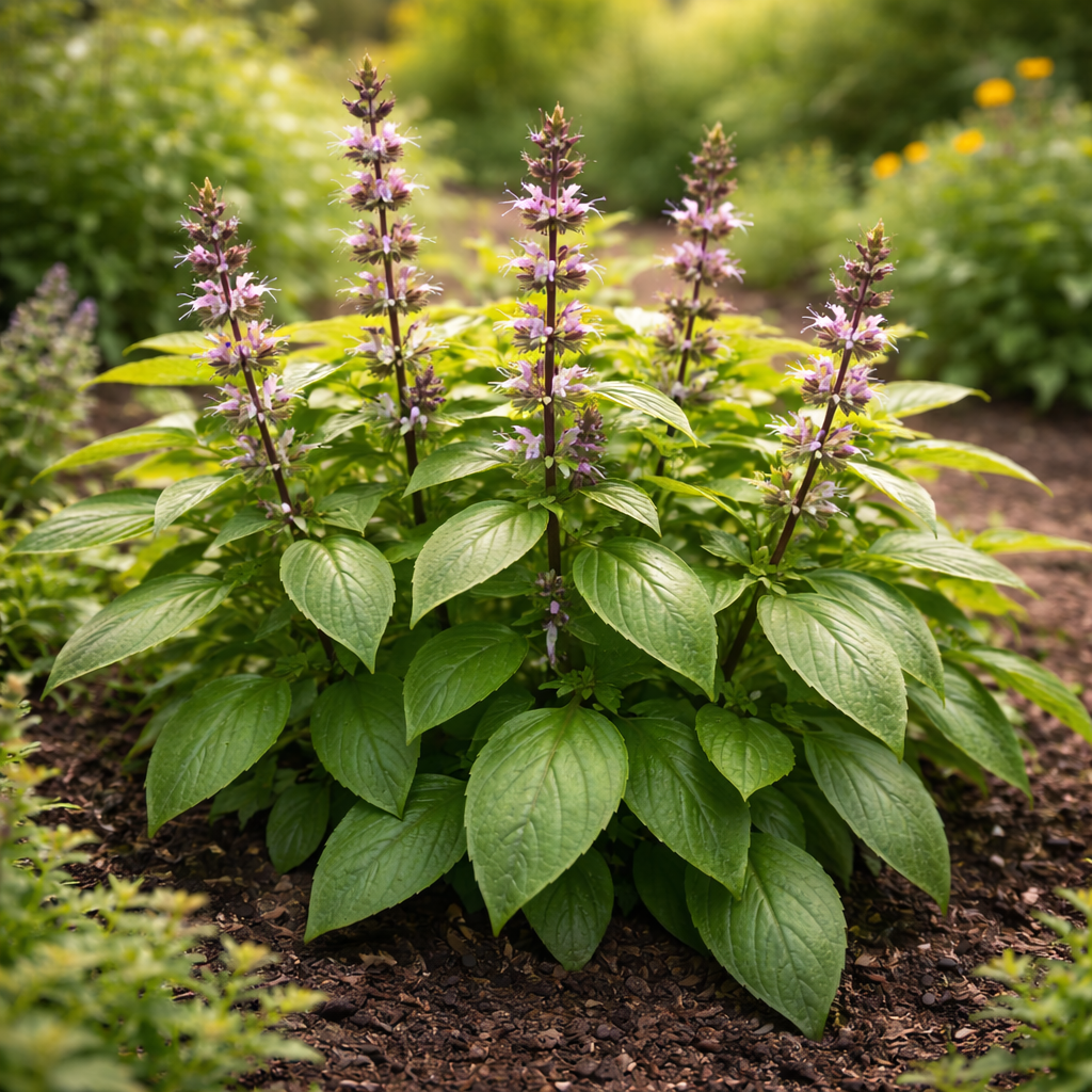 Basil Seeds – Cinnamon | Spicy Sweet Basil | Heirloom Herb Seeds | Garden & Container Friendly