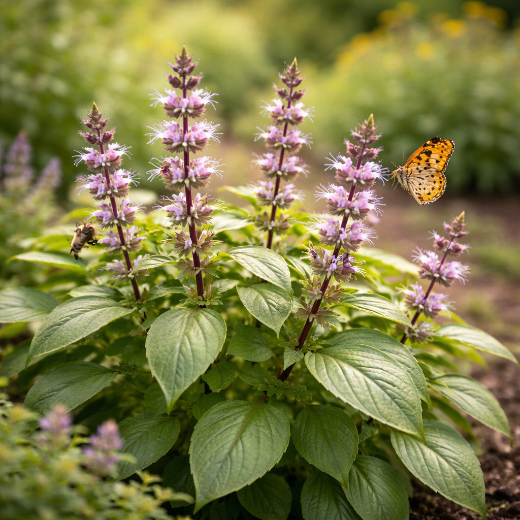 Basil Seeds – Cinnamon | Spicy Sweet Basil | Heirloom Herb Seeds | Garden & Container Friendly