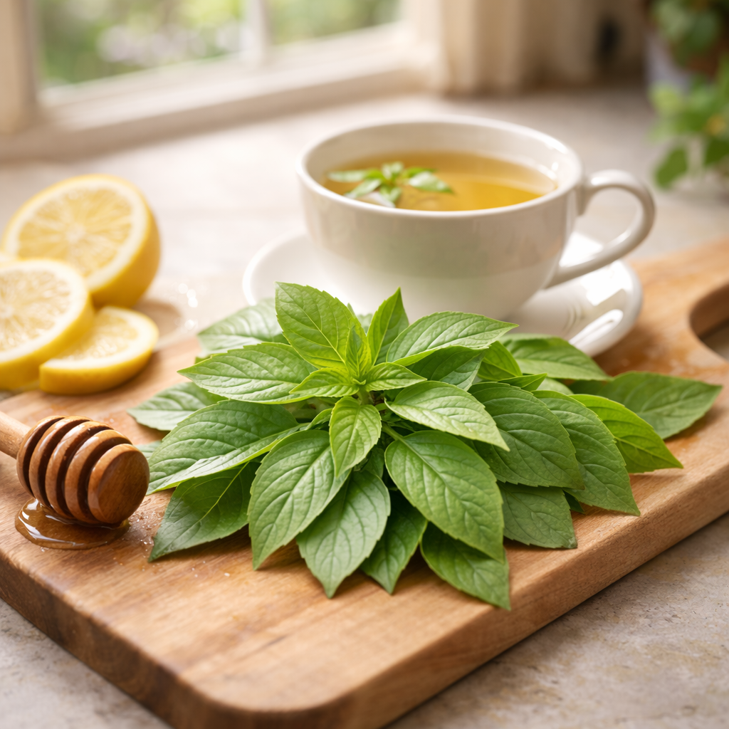 Basil Seeds – Green Leaf Holy Basil (Tulsi) | Medicinal Herb | Heirloom Herb Seeds | Garden & Container Friendly