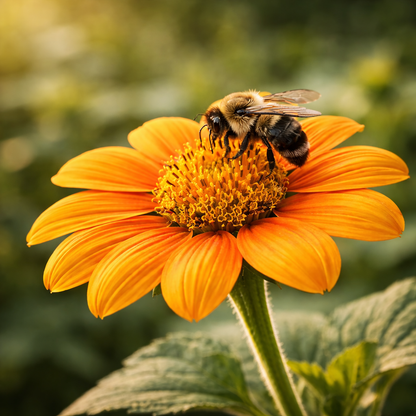 Sunflower Seeds – Mexican | Tall Sunflowers | Bright Orange Blooms | Easy-Grow Garden Flower Seeds
