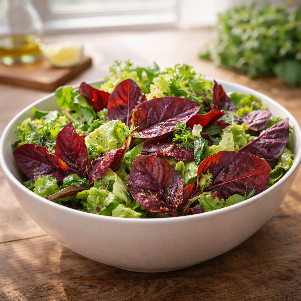 Orach Seeds – Red Fire French Spinach | Heirloom Leafy Greens | Heat-Tolerant Salad Green Seeds