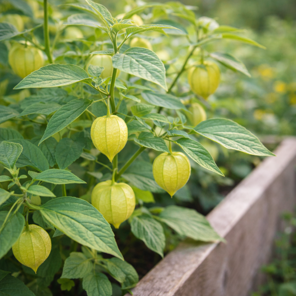 Tomatillo Seeds – Pineapple Heirloom | Sweet Golden Tomatillo | Unique Garden Vegetable Seeds