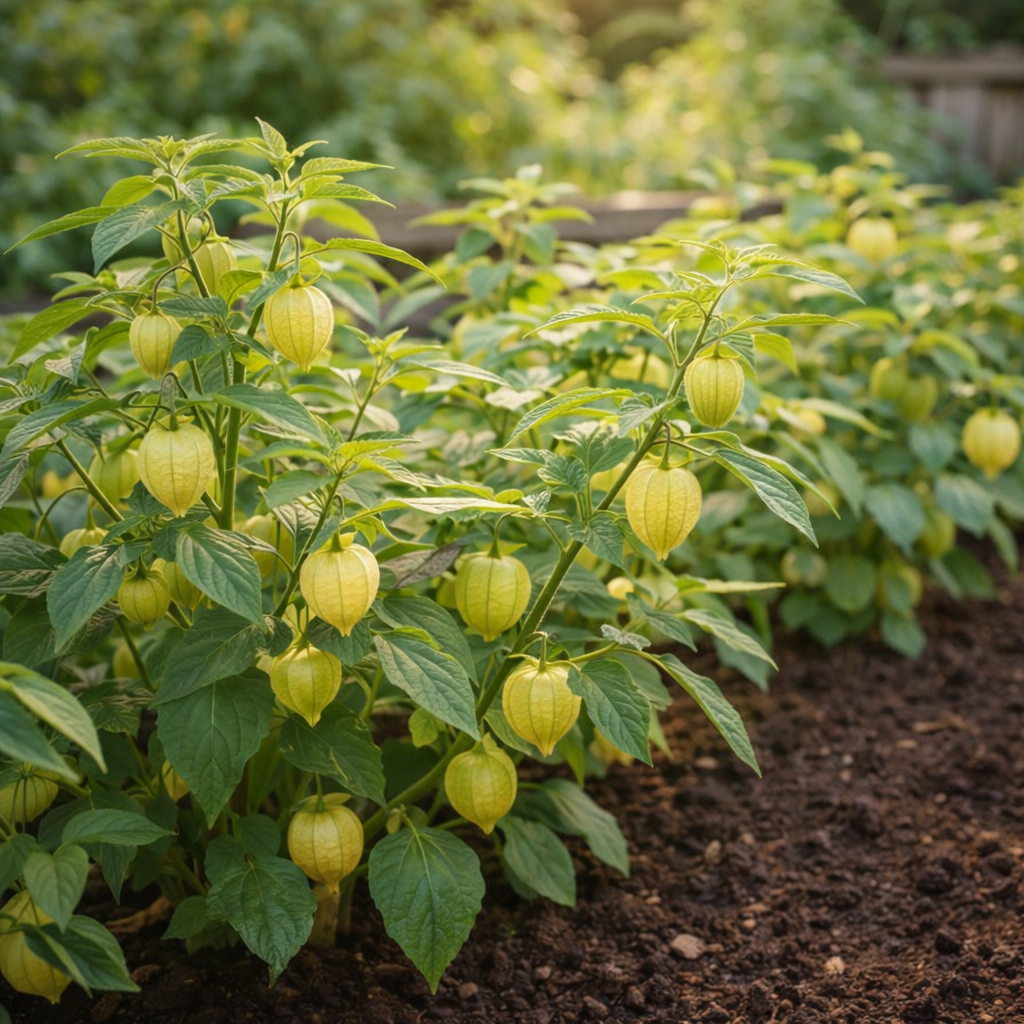 Tomatillo Seeds – Pineapple Heirloom | Sweet Golden Tomatillo | Unique Garden Vegetable Seeds
