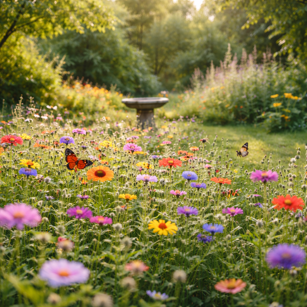 Hummingbirds, Butterflies & Bees Pollinator Wildflower Seed Mix