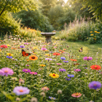 Hummingbirds, Butterflies & Bees Pollinator Wildflower Seed Mix