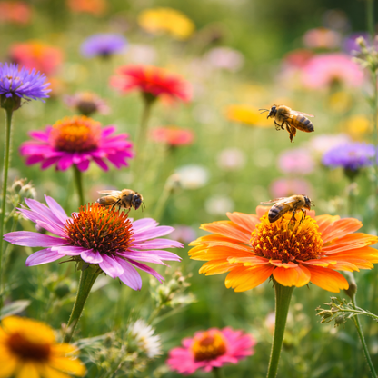 Hummingbirds, Butterflies & Bees Pollinator Wildflower Seed Mix