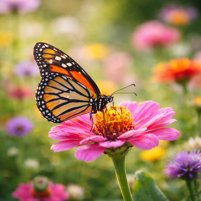 Hummingbirds, Butterflies & Bees Pollinator Wildflower Seed Mix