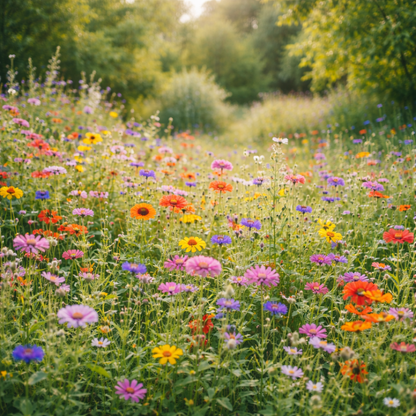 Hummingbirds, Butterflies & Bees Pollinator Wildflower Seed Mix