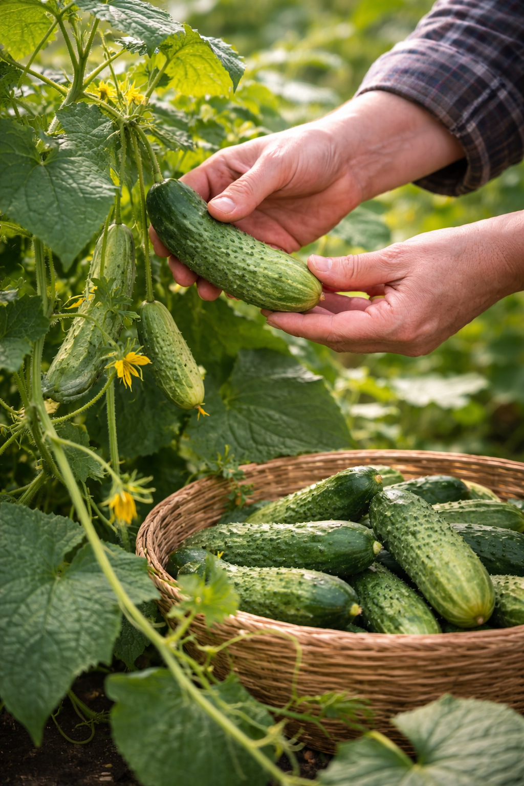 Wisconsin SMR Pickling - Cucumber Seeds | Crisp, Disease-Resistant Heirloom Cucumbers