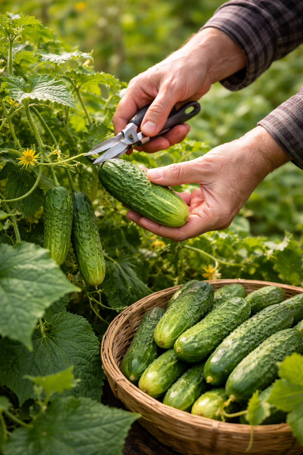 Wisconsin SMR Pickling - Cucumber Seeds | Crisp, Disease-Resistant Heirloom Cucumbers