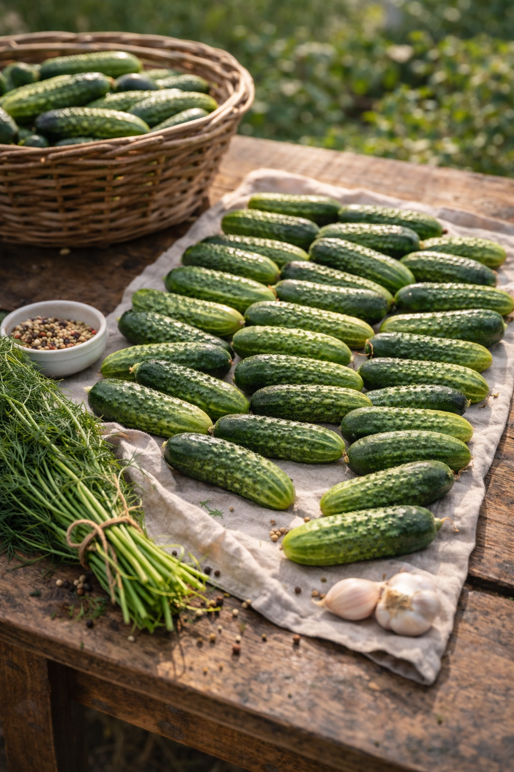 Wisconsin SMR Pickling - Cucumber Seeds | Crisp, Disease-Resistant Heirloom Cucumbers