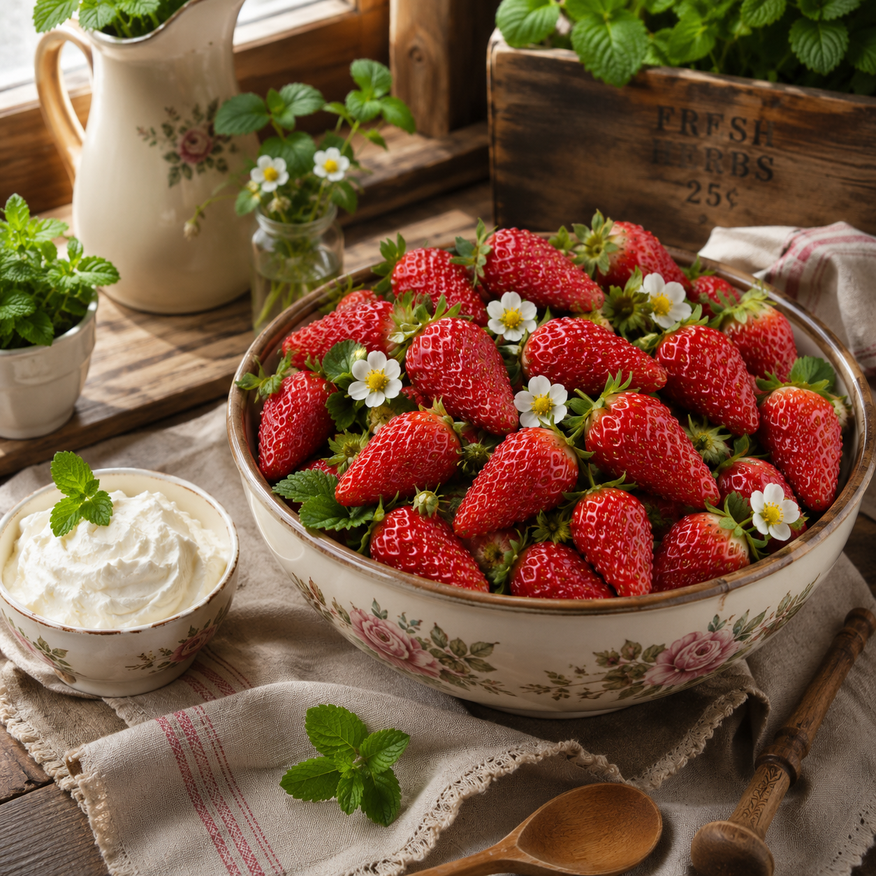 Alexandria Strawberry Seeds | Alpine Everbearing Strawberry | Sweet Red Berries | Heirloom Non-GMO 50+seeds