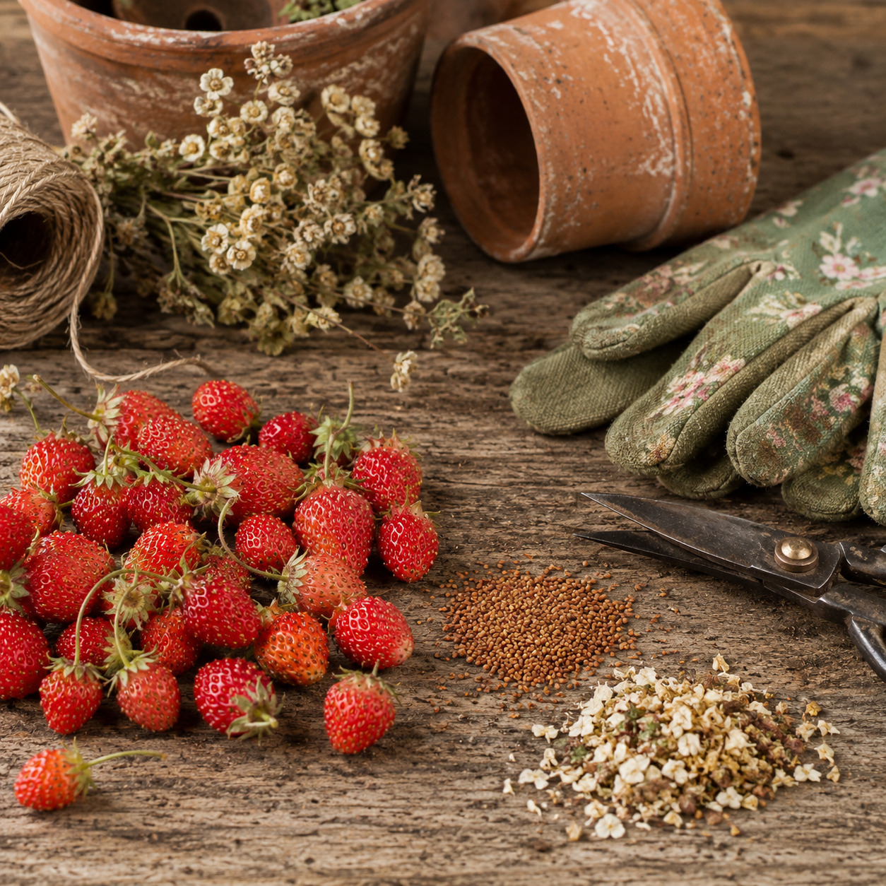 Mignonette Strawberry Seeds – Classic Alpine Strawberries – Sweet Fragrant Berries 10+ seeds (Copy)