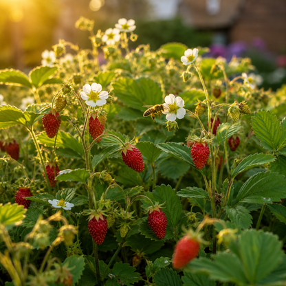 Mignonette Strawberry Seeds – Classic Alpine Strawberries – Sweet Fragrant Berries 10+ seeds (Copy)