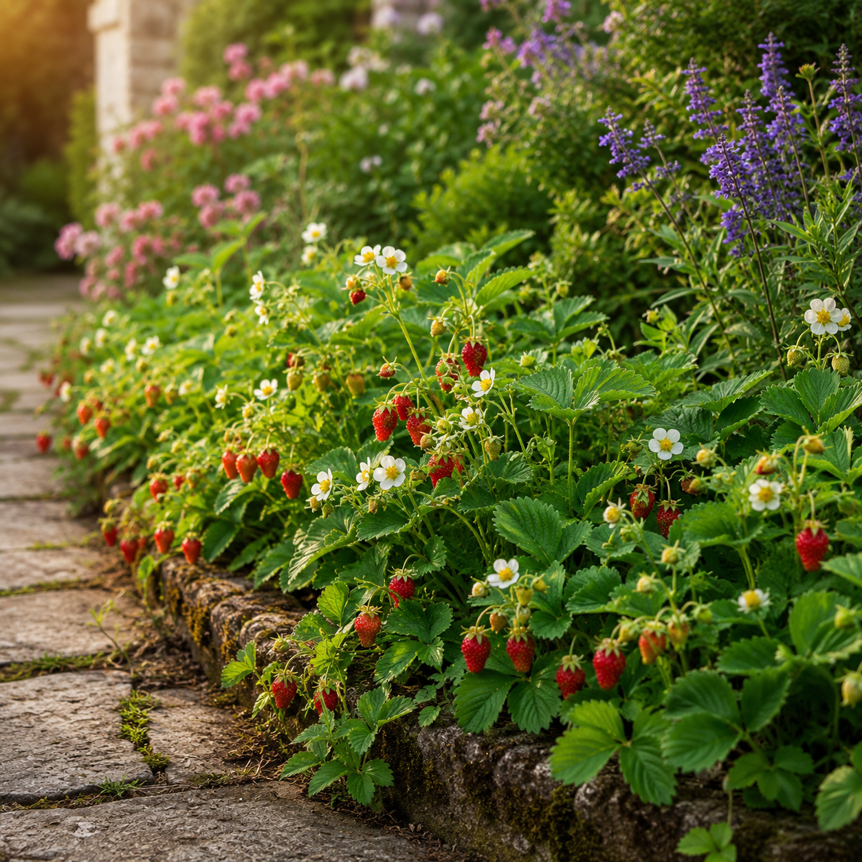 Mignonette Strawberry Seeds – Classic Alpine Strawberries – Sweet Fragrant Berries 10+ seeds (Copy)