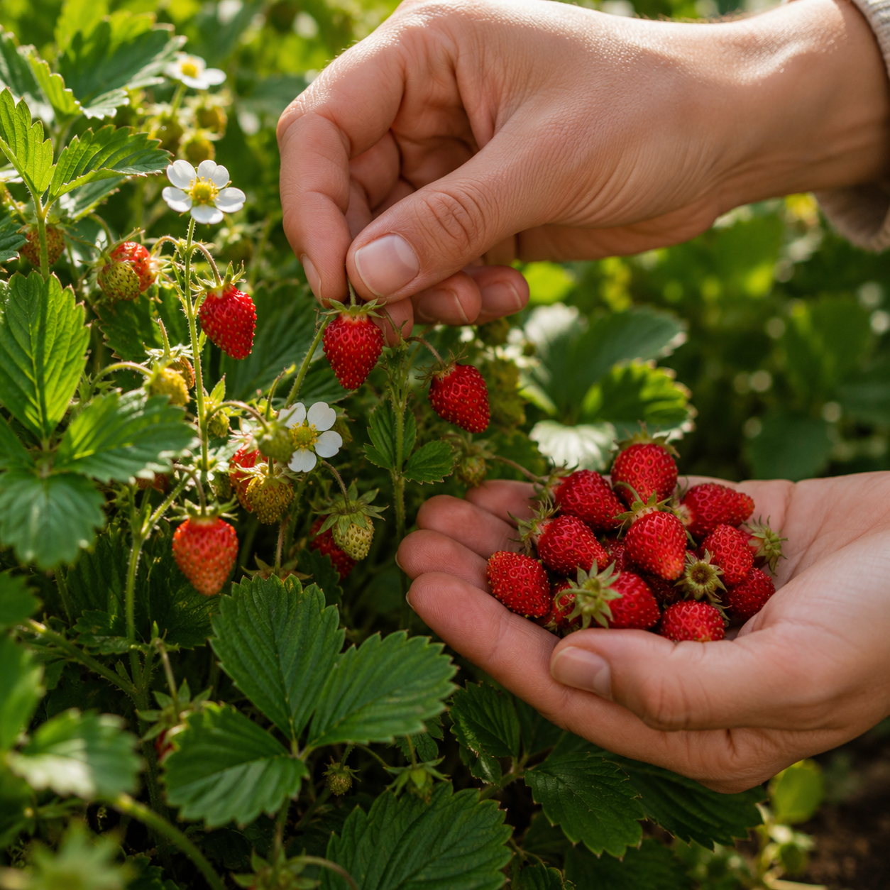 Mignonette Strawberry Seeds – Classic Alpine Strawberries – Sweet Fragrant Berries 10+ seeds (Copy)
