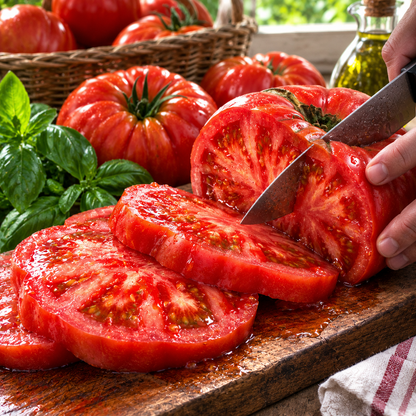 Trip-L-Crop Tomato Seeds – Heavy Yield Indeterminate Tomato – Heirloom Style High Production Vine  25 seeds