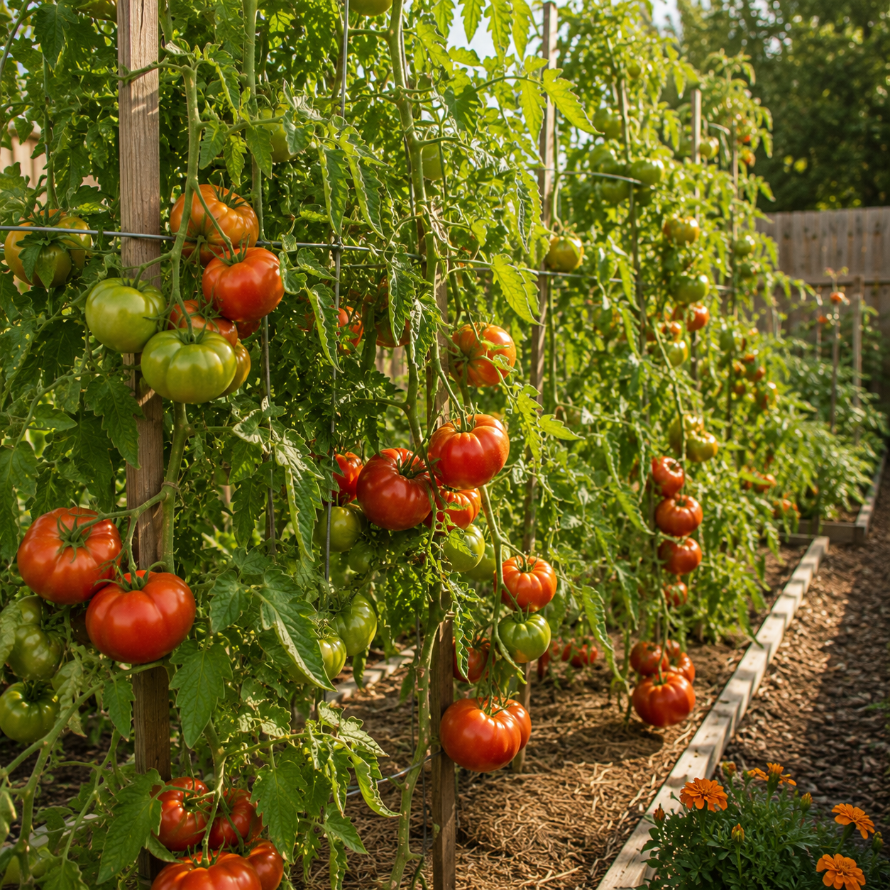 Trip-L-Crop Tomato Seeds – Heavy Yield Indeterminate Tomato – Heirloom Style High Production Vine  25 seeds