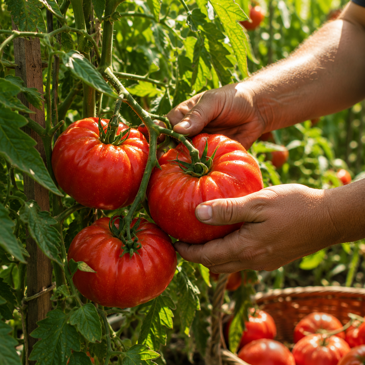 Trip-L-Crop Tomato Seeds – Heavy Yield Indeterminate Tomato – Heirloom Style High Production Vine  25 seeds