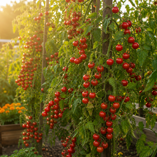 Sweetie Tomato Seeds – Super Sweet Cherry Tomato – High Yield Indeterminate Vine – Perfect Snacking Garden Tomatoes 50+ seeds