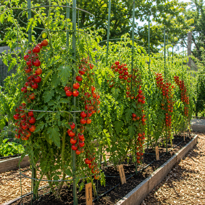 Sweetie Tomato Seeds – Super Sweet Cherry Tomato – High Yield Indeterminate Vine – Perfect Snacking Garden Tomatoes 50+ seeds