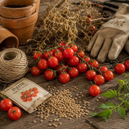 Sweetie Tomato Seeds – Super Sweet Cherry Tomato – High Yield Indeterminate Vine – Perfect Snacking Garden Tomatoes 50+ seeds