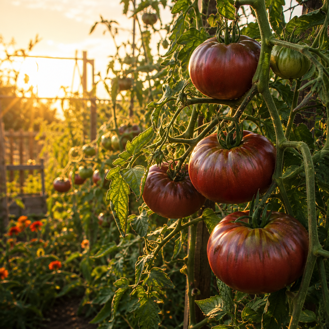 Cherokee Purple Tomato Seeds – Heirloom Beefsteak – Rich Sweet Smoky Flavor – Large Purple Tomato Garden Favorite 50+ seeds