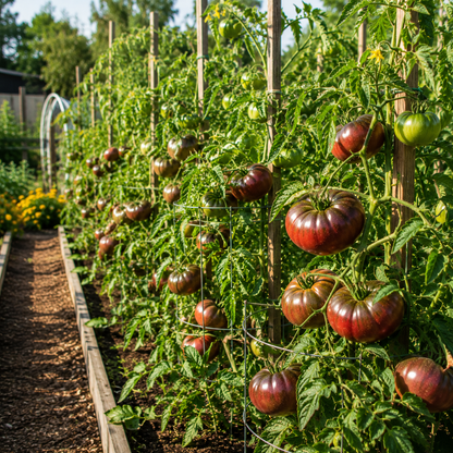 Cherokee Purple Tomato Seeds – Heirloom Beefsteak – Rich Sweet Smoky Flavor – Large Purple Tomato Garden Favorite 50+ seeds