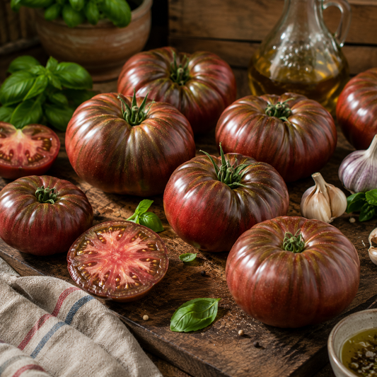 Cherokee Purple Tomato Seeds – Heirloom Beefsteak – Rich Sweet Smoky Flavor – Large Purple Tomato Garden Favorite 50+ seeds
