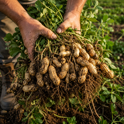Jumbo Peanut Seeds – Large Shelling Peanuts – High Yield Heirloom 10+ seeds