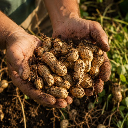 Jumbo Peanut Seeds – Large Shelling Peanuts – High Yield Heirloom 10+ seeds