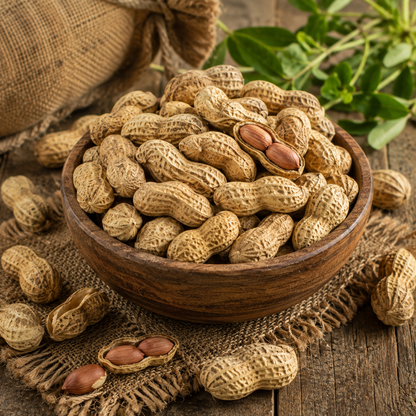 Jumbo Peanut Seeds – Large Shelling Peanuts – High Yield Heirloom 10+ seeds
