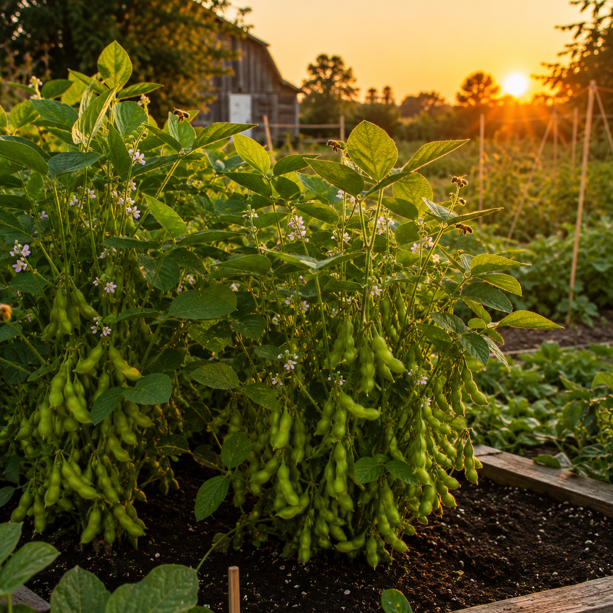 Midori Giant Edamame Seeds | Giant Soybeans | Heirloom Edamame | High-Yield Garden Vegetable 25 seeds