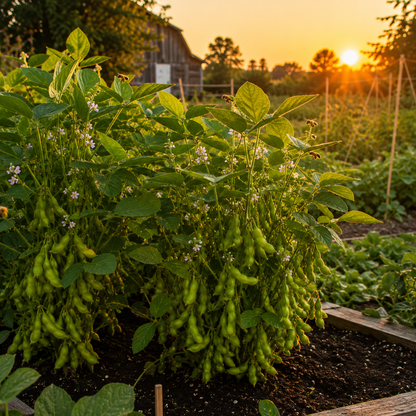 Midori Giant Edamame Seeds | Giant Soybeans | Heirloom Edamame | High-Yield Garden Vegetable 25 seeds