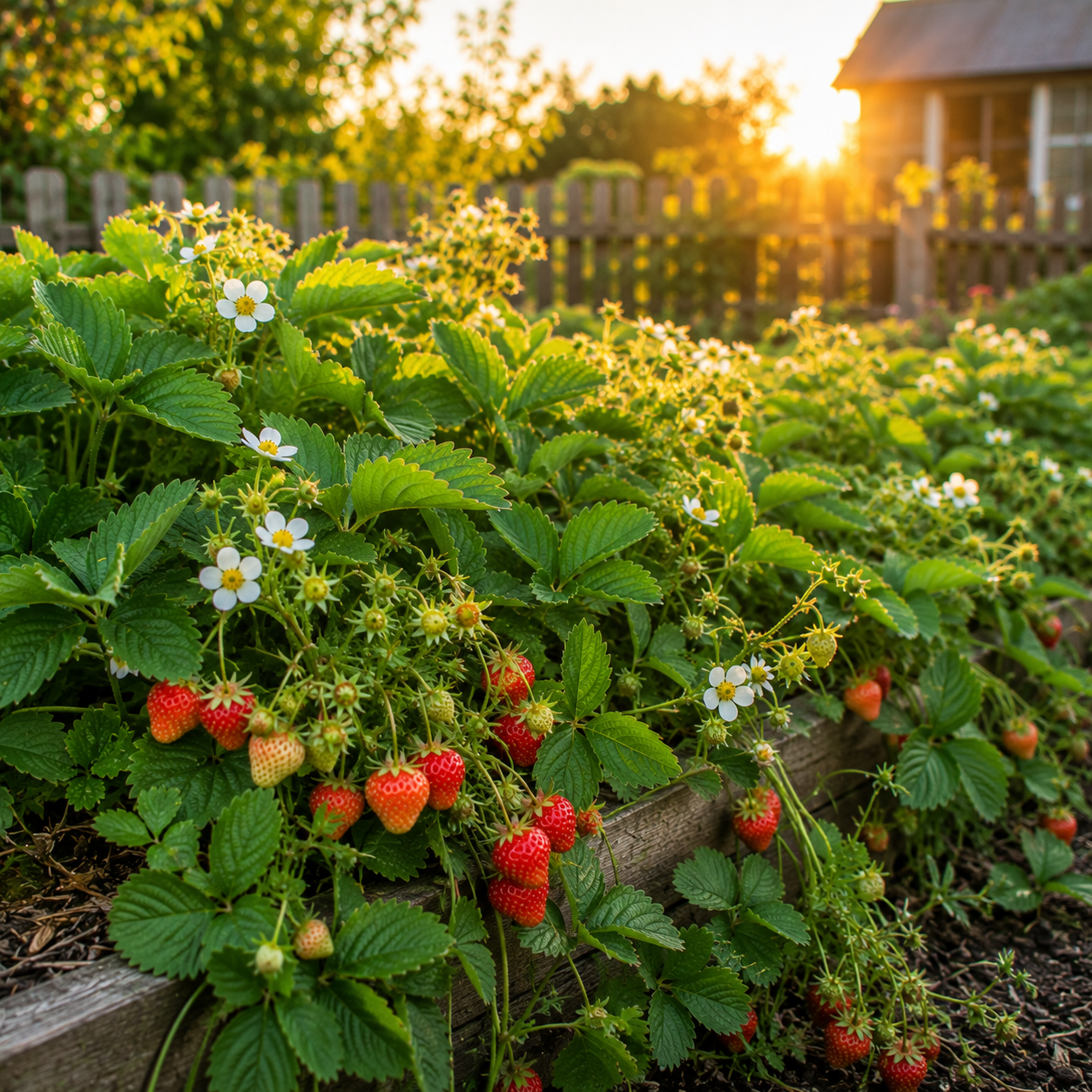 Improved Rügen Strawberry Seeds | Alpine Strawberry Seeds | Heirloom Everbearing Fruit | Sweet Red Berries 50 seeds