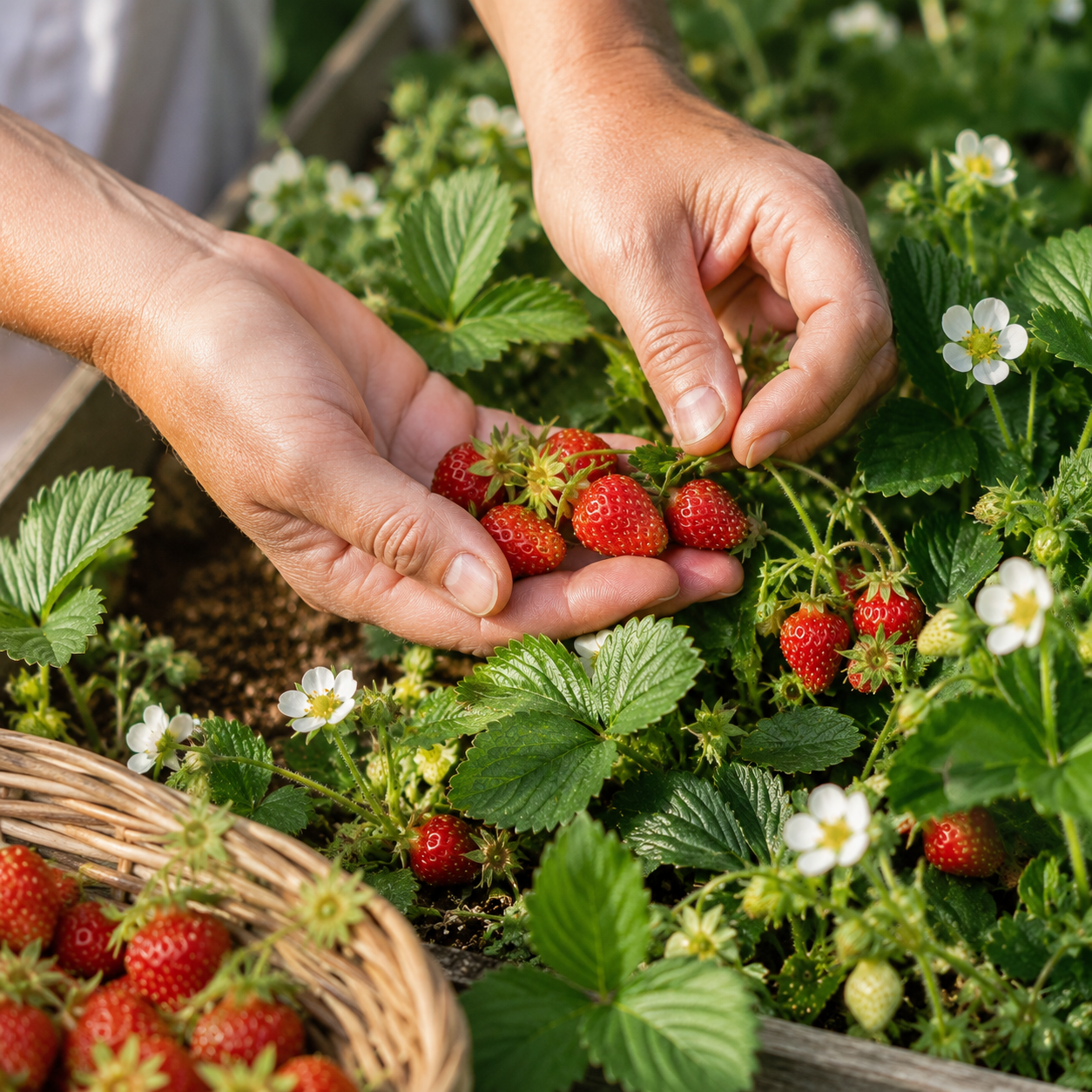 Red Wonder Strawberry Seeds aka Fraises des Bois | Alpine Everbearing Strawberry | Heirloom Sweet Red Berries | Non-GMO 25 + seeds