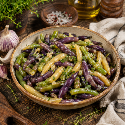 Mardi Gras Blend Organic Bean Seeds – Colorful Heirloom Dry Bean Mix 20 seeds