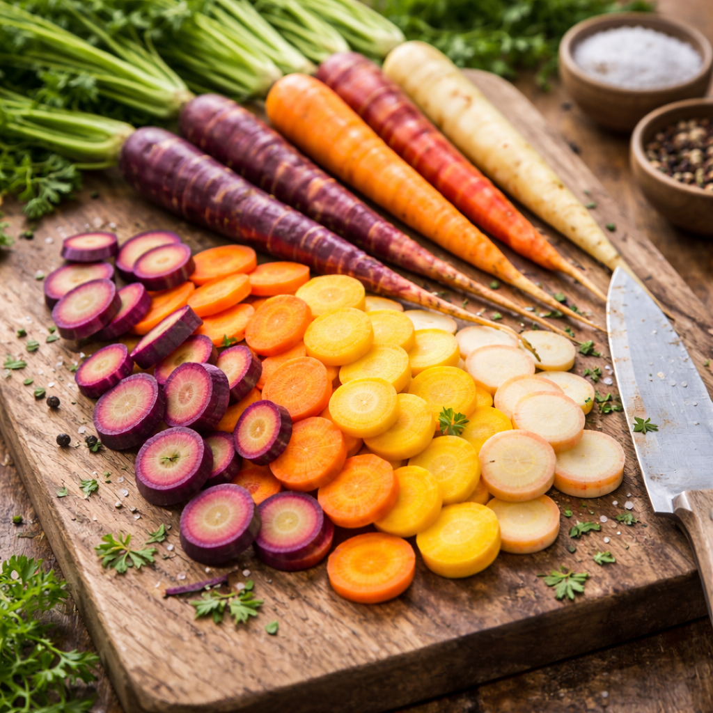 Rainbow Mix Carrot Seeds  Colorful Heirloom Carrots | Purple Yellow Orange White Carrots | Non GMO Garden Seeds