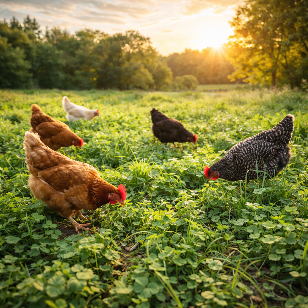 Chicken Forage Blend Seeds – Backyard Chicken Feed Mix, Poultry Forage Seeds