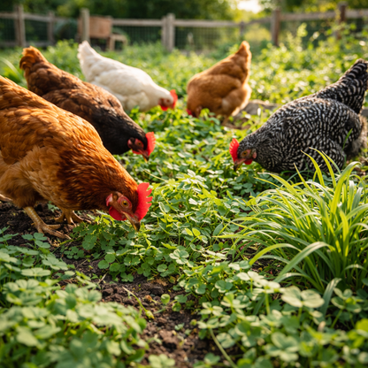 Chicken Forage Blend Seeds – Backyard Chicken Feed Mix, Poultry Forage Seeds