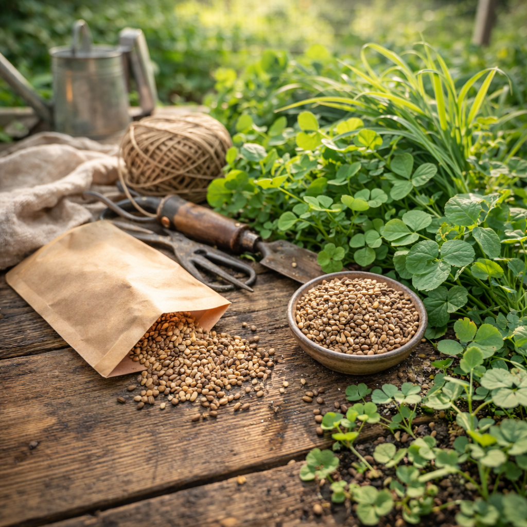 Chicken Forage Blend Seeds – Backyard Chicken Feed Mix, Poultry Forage Seeds