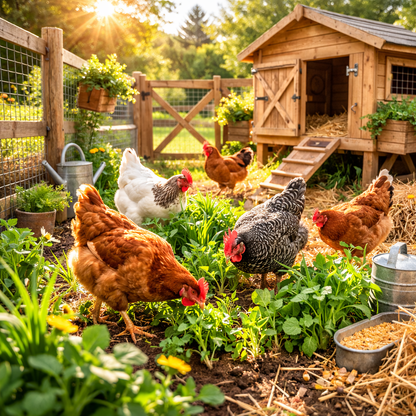 Chicken Forage Blend Seeds – Backyard Chicken Feed Mix, Poultry Forage Seeds